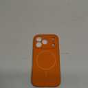 Miracase Magnetic for iPhone 17 Pro Case, Compatible with MagSafe, Integrated Silicone Camera Control Cover, 3.0mm Thicken Shockproof Drop Protection Phone Case for 17 Pro,Orange