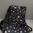 Console Dog Car Seat with Safety Leash for Large Armrest Lid Booster Seat for Small & Medium Dogs (Up to 25 lbs), Pet Travel Safety Seat with Storage Pockets & Detachable Dog Seat (Large Size)