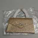 Womens Evening Bag Sparkly Bow Clutch Purse Wedding Party Purses Glitter Rhinestone Cocktail Prom Handbags (Gold)