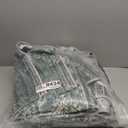 Nakagishi 6x9 Area Rugs Living Room: Washable Boho Large Neutral Soft Farmhouse Rug Stain Resistant Modern Indoor Floor Non-Slip Carpet for Bedroom Nursery Kids Playroom Office Dining Room Dorm- Green