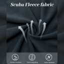 Women's Fleece Cargo Joggers - Multi-Pockets, Elastic Drawstring Waist, Warm Winter Daily Wear (XL)