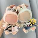 7 x Clothes for LABUBU Outfits(No Doll) 15/17cm La Bubu Doll Clothes Set with Accessaries Stylish Dress-Up Set for La Boo-Boo