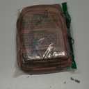 Womens Sling Bag Crossbody Bags for Women Vegan Leather Sling Backpack Daypack Fanny Pack Crossbody Purse Travel, Brown