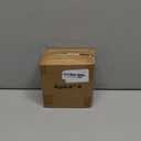 KINLINK 4x4 Picture Frame Black Set of 4, Wooden Square Photo Frames with Plexiglass for 4x4 without Mat for Table and Wall Display