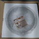 OAKOA Concrete Fruit Bowl for Kitchen Counter - Large Decorative Bowls for Home Decor - Modern Key Bowl for Entryway Table - Pedestal Bowl for Keys (Gray)