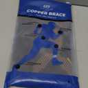 JIUFENTIAN Copper Knee Braces for Arthritis Pain (2 pack)- Professional Knee Suppot with Side Stabilizers - Breathable Compression Sleeves for Pain Relief & Stability (Arthritis, Gym, Work)-X-Large