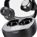 Sleep Ear Buds, New True Wireless Earbuds, Ultra-Mini Bluetooth 5.4 Earbuds for Side Sleepers, 53H Play Hi-Fi Stereo 3D Bass Noise Cancelling Bluetooth headphones, Sleep Mode, IP7 Waterproof Earphones