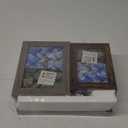 LUCKYLIFE Picture Frames Collage Wall Decor 10-Pack, Gallery Wall Frame Set with 8x10 5x7 4x6 Frames in 3 Different Finishes (Black&Gray&Brown)