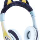 Bluey Bluetooth Headphones for Kids, Volume Reduced Wireless Headphones for School Home or Travel (Bluey)