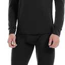 Iguana Mens 100% Merino Wool Base Layer Sets for Ski Lightweight Thermal Underwear, Size M