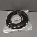 Rubber Edge Guard U Channel Trim Self Adhesive Metal Edge Protection Guard for Car Doors, Hatches, Lockers, Panels (20Ft, Black)