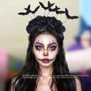 Halloween Headband, Cosplay Costume Hair Accessories Supplies Day of The Dead