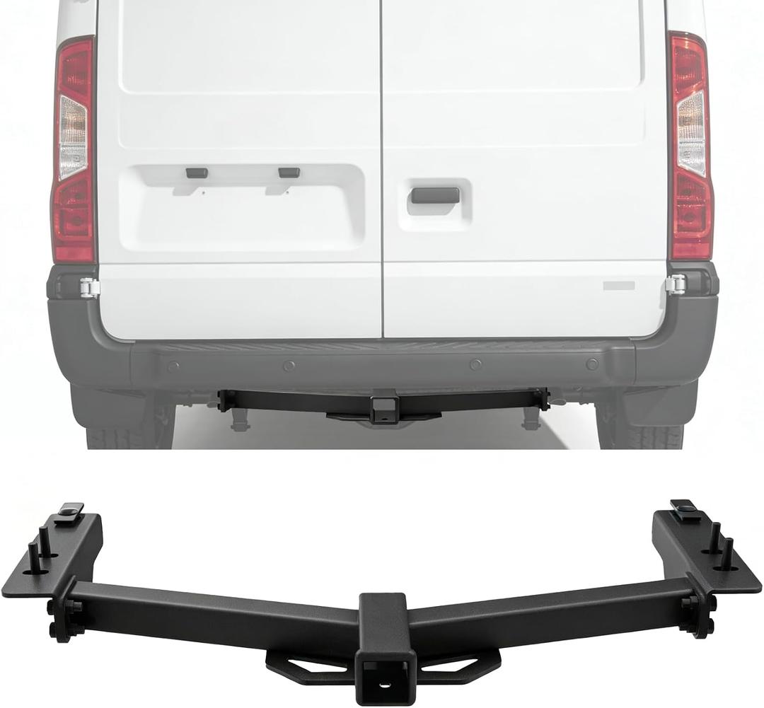 Class 3 Trailer Hitch 2" Receiver Fits for 2015-2025 Ford Transit&E-Transit