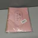 2 x Monthly Planner 2025-2027, Simplified Monthly Calendar Planner, 24 Months Calendar, July 2025 - June 2027, 7.3" * 9.5", Waterproof Cover with Spiral Bound, for Office, School - Pink