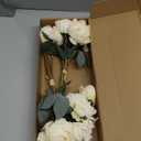 Artificial Flowers Peony Bouquet Silk Home Decor Wedding Decoration 2 Pack