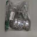 12PCS Stainless Steel Serving Utensils Sets - Large Serving Spoons,Slotted Spoons,Serving Tongs,Appetizer Tongs,Utensills Sets for Buffet Catering Banquet Party (Silver)