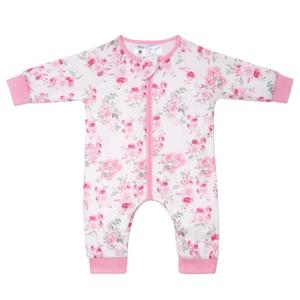 Littogoose Baby Sleep Suit 1.0TOG Long Sleeve Wearable Blanket with Legs, Soft Sleeping Bag with Feet newborn to 24 Months, XS