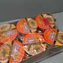 Nongshim Spicy Chicken Noodle Soup Instant Ramen, 12 Pack, Korean Microwaveable Bowl Soup Mix, Ramyun with Veggies, Sabor a Pollo