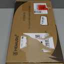 Single LCD Computer Monitor Free-Standing Desk Stand Mount Riser for 13 inch to 32 inch screen with Swivel, Height Adjustable, Rotation, Vesa Base Stand Holds One (1) Screen up to 77Lbs(HT05B-001)) (Black)