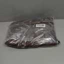 BGment Brown Linen Curtains 63 Inches Long for Living Room, Semi Sheer Window Drapes Rustic Textured for Farmhouse Beroom Dining Room Decor Rod Pocket Lightweight, 2 Panels Set, Each 52 Inch Wide