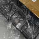 OPNICE Desk Organizer, 4-Tier Desktop File Organizer with Drawer and 2 Pen Holders, Office Desk Accessories, File Sorters, Workspace Organizers for Office Supplies(Black)