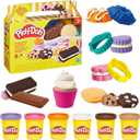 Play-Doh Little Bakery Playset, Play Kitchen Toys, Sweet Treat Set, Arts & Crafts for Kids 3+ Years, Compact