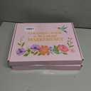 2 x Adult Coloring Book Set with 36 Markers, Spiral Bound Floral & Animal Designs, Relaxing Creative Coloring Book for Adults, Mothers Day Gifts