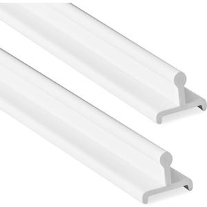 2 Pcs Sliding Screen Door Replacement Track 72 Inch Vinyl Bottom Track Sliding Door Screen Replacement Rail