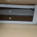 VASAGLE Floating Shelf Set of 2, for Photos, Decorations, in Living Room, Kitchen, Hallway, Entryway, Bathroom, Rustic Brown ULWS026X02
