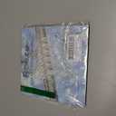 Resze 24 PCS Shower Curtain Rings, Plastic Clear Shower Curtain Hooks, C-Shaped Rings Hook Hanger Bathroom Shower Window Rod