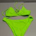 Large Neon Green 2 Piece Swimsuit
