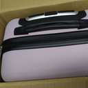 Wrangler 22" Hardside Spinner Carry-On Luggage, Lilac