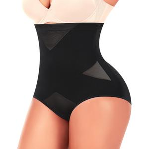 Ganado Tummy Control Shapewear Panties for Women Shaping Underwear (Black, XXL)