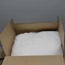 Hybrid Australian Wool Comforter King Size with 100% Organic Cotton, Hypoallergenic Luxury Duvet Insert with Tabs, Temperature Regulating All-Season Bedding, White