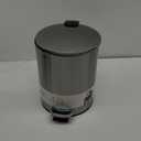Home Zone Living Round Trash Can 10 In Tall