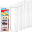6 Pack 5 Separate Car Protector Case for Hot Wheels Mainline,Protector Packs Compatible with Hot Wheels Model,5 Car Clamshell Display Clamshell Cases Plastic Display Protective Case for Hot Wheel