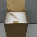 Yuichoy Candle Warmer Lamp with Timer, Dimmable Electric Candle Wamer Adjustable Height, Gifts for Women Mom, Glass Modern Candles Melter Lamp, Black