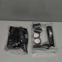 Ufree Beard Trimmer for Men, Waterproof Electric Razor for Nose, Body, Face & Mustache, Cordless Hair Clippers Shavers Grooming Kit, Gifts for Men Husband Father (Silver)