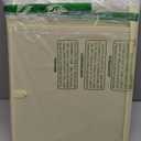 Large Toy Storage Box with Lid, Sturdy Toys Storage Chest Bin Organizer Basket with Dividers for Kids, Boys, Girls, Nursery, Closet, Bedroom, Playroom 25"x13" x16" (Beige and White)