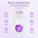 Epilator,Epilator for Women,Facial Hair Removal for Women Rechargeable,2 Speeds Hair Removal Device with 36 Tweezers,Hair Removal Device Legs/Face/Bikini/Arms,Epilator for face Smooth Skin