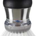 OXO Steel Soap Dispensing Palm Brush (Small)