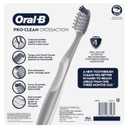 Oral-B Pro Health CrossAction Plaque Removal toothbrushes, 6 Count Toothbrush Soft, Deep Reach in Tight Spaces, Tongue Scraper Tooth Brush, Plaque Fighter, Gentle on Teeth, Gum stimulators