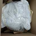 PartyVillage 10 Panels 5ftx20ft White Ceiling Drapes for Wedding Parties  20 FT Extra Long Thick Polyester Wrinkle-Free Drapery Tent Decor Decorations for Birthday Party Ceremony Stage Swag