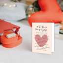 2 x Romantic Valentines Day Card Gifts for Husband Him, Men Women Valentines Day Gift, Birthday Gifts for Girlfriend Wife, Anniversary Card for Him Her, Husband Fiance Fiancee Valentine Gift (1015)