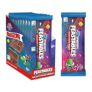 10 x Mr Beast Feastables Super Mario Galaxy Coco Crunch Yoshi Bars 2.1oz 01/27
