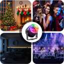Sound Activated Party Lights with Remote Control Dj Lighting, Disco Ball Light Projected Effect Dancing Lights, Strobe Lamp for Parties Supplies Birthday Christmas Bar KTV Decorations -3-Pack
