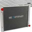 Replacement Radiator for RZR 1000 XP, 2 Rows Radiator fit 2014-2021 Polaris RZR XP 1000/XP 4 1000/S 1000/General 1000