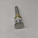 Bathroom Sink Drain,Drain Stopper Bathroom Sink Without Overflow,Pop Up Drain Assembly with Detachable Strainer Basket,Built-in Anti-Clogging Strainer,Stainless Steel Brushed Nickel