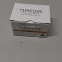 Women's Step Counter Pedometer Watch with Stainless Steel Bracelet, Stylish Design, No App, No Charging Needed for Step, Calorie, Distance, Alarm, Countdown TimerTU-2401 (Gold)