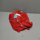 IFFEI 2 Pieces Silk Satin Womens Pajamas Set Button-Down Long Sleeve Girls Pajamas with Pockets (Medium, Red)